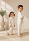 Bare Oat Bamboo Ribbed Pyjamas